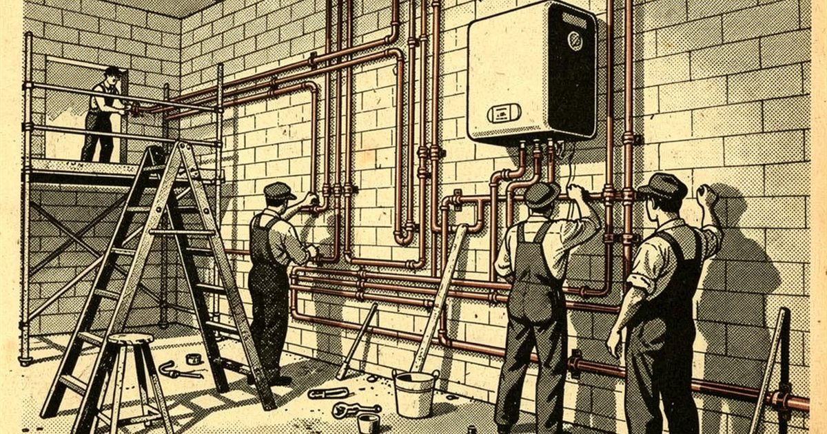 Plumbing work